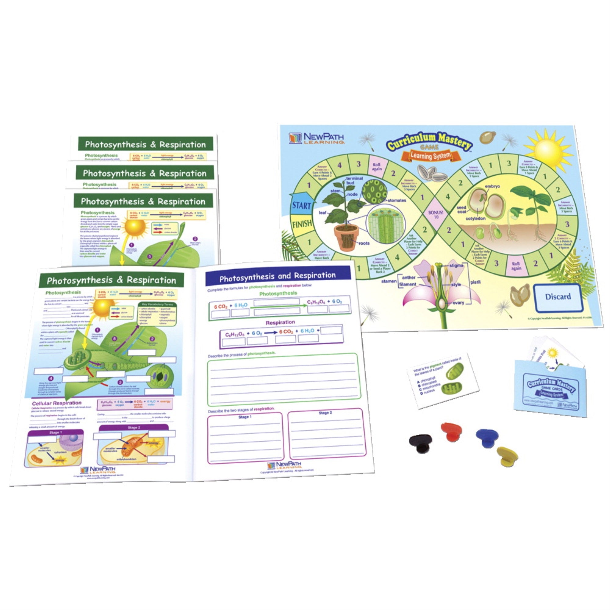 Newpath Photosynthesis And Respiration Learning Center, Grades 6 To 8