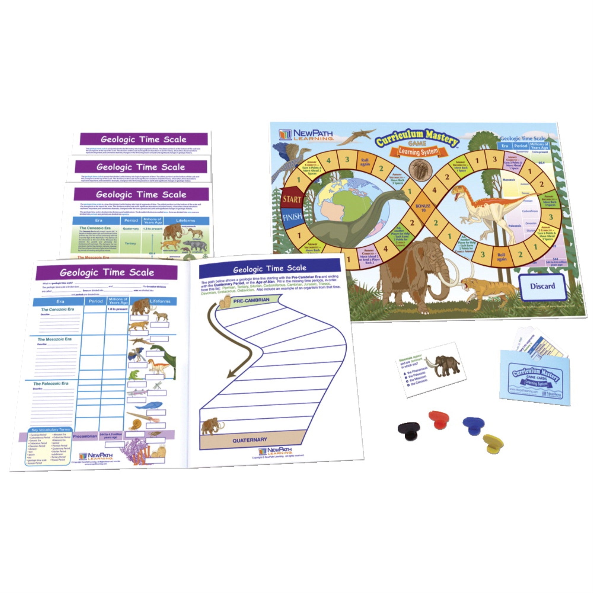 Newpath Geologic Time Scale Learning Center, Grades 6 To 9