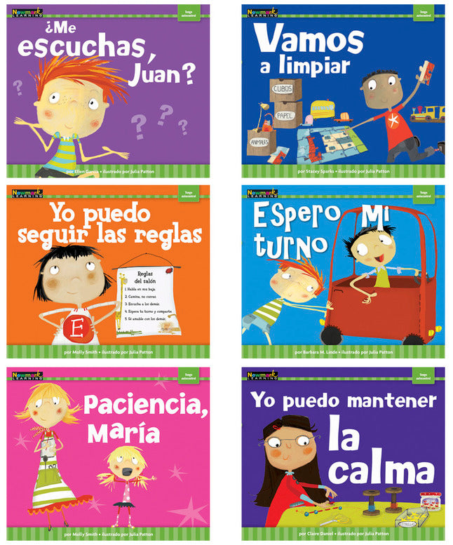 Newmark Learning Mi Base Single-Copy Set: Tengo Autocontrol, Set Of 6