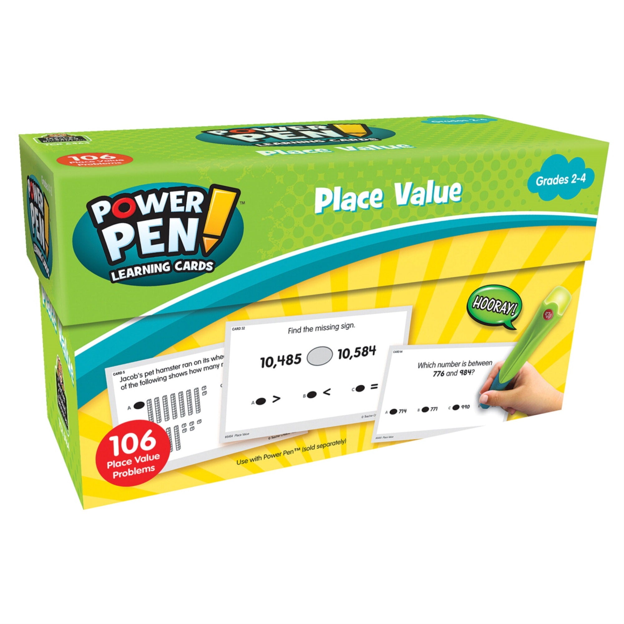 Teacher Created Resources Power Pen Learning Cards, Place Value, Grades 1 To 4