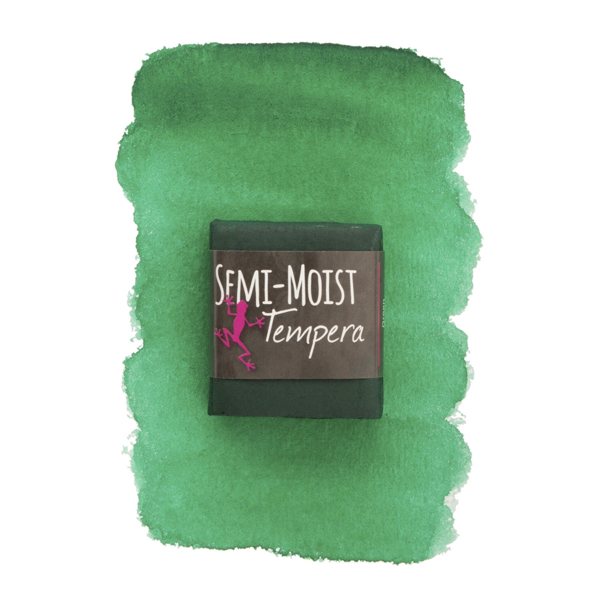 Jack Richeson Semi-Moist Tempera Cake, Green