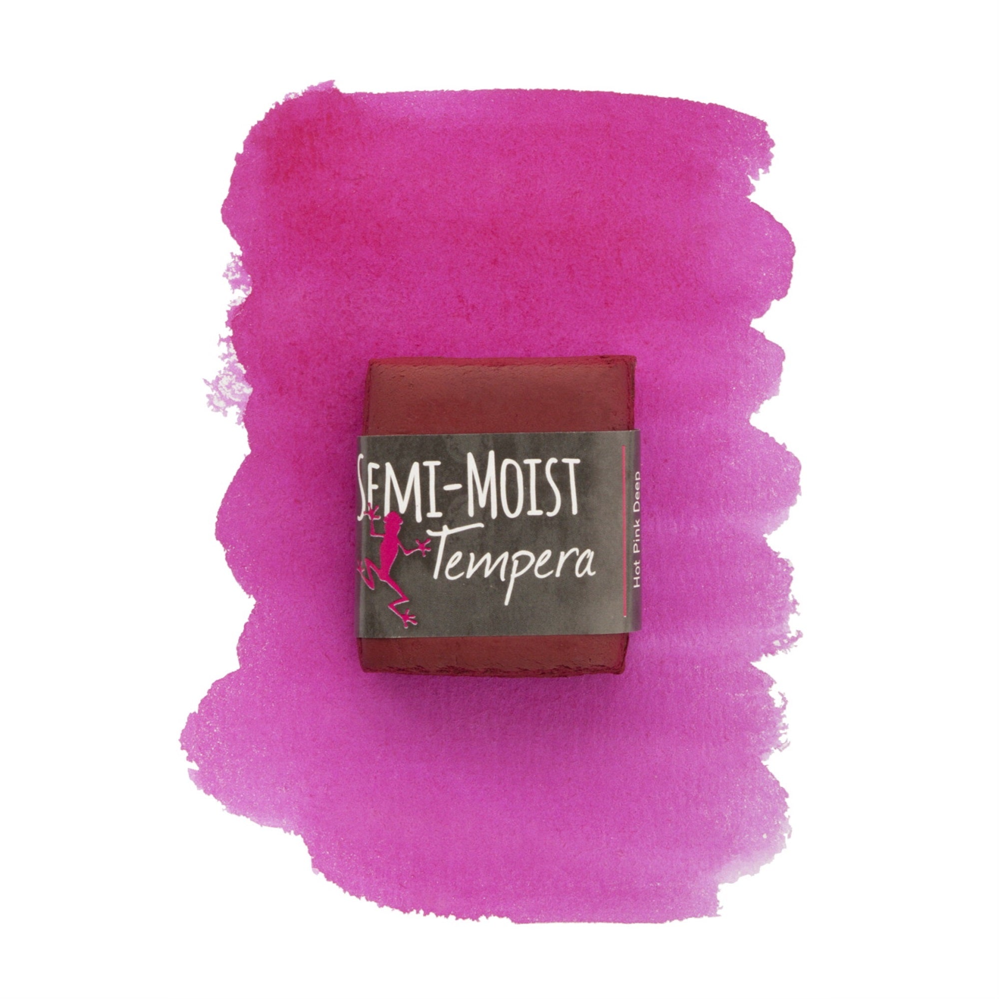 Jack Richeson Semi-Moist Tempera Cake, Hot Pink Deep