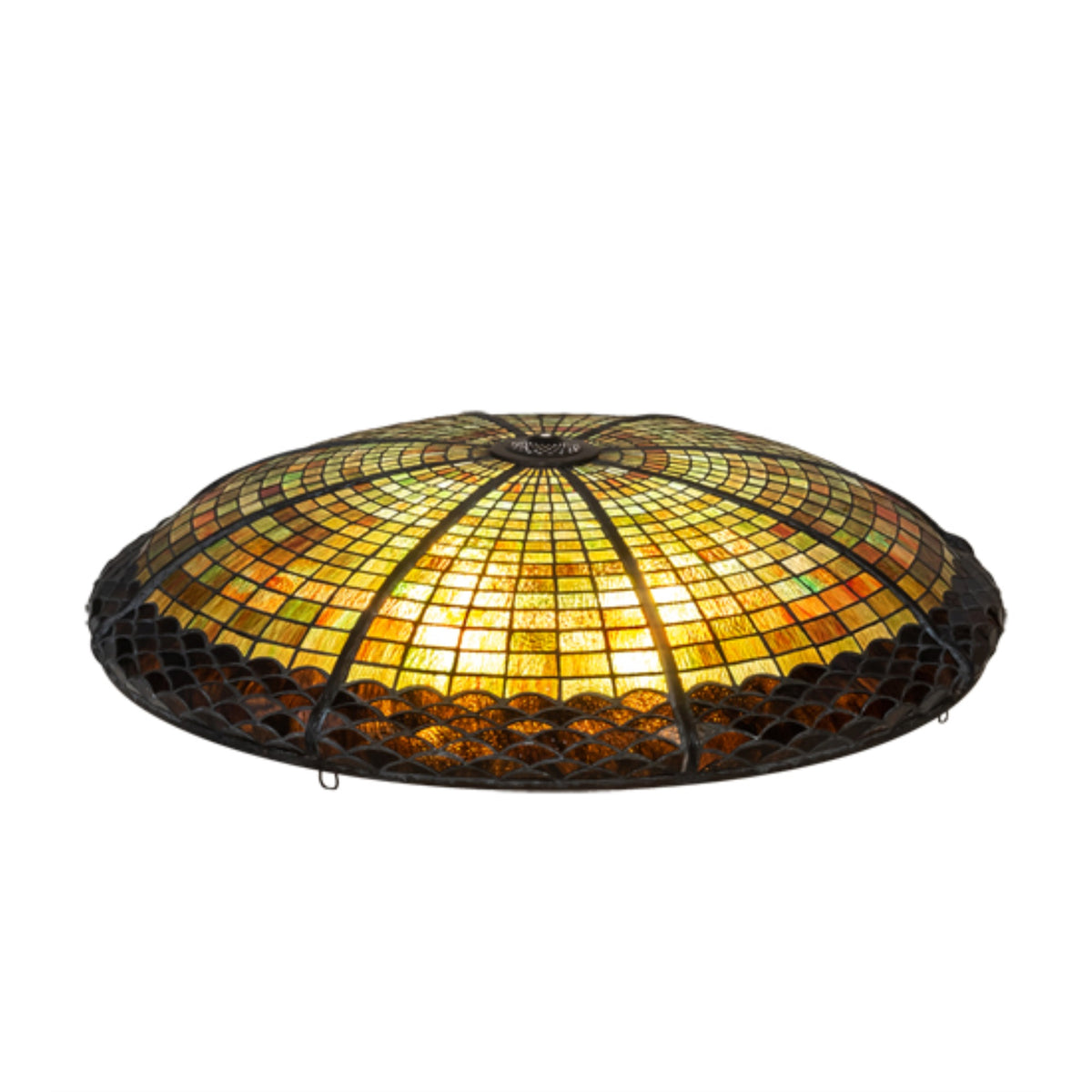 36'W Acorn Pan W/Hooks Shade