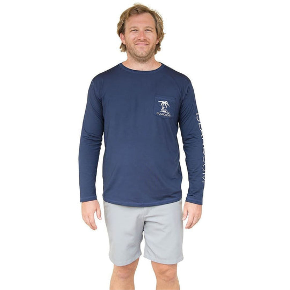 Upf 50 Men'S Performance Pocket L/S Shirt