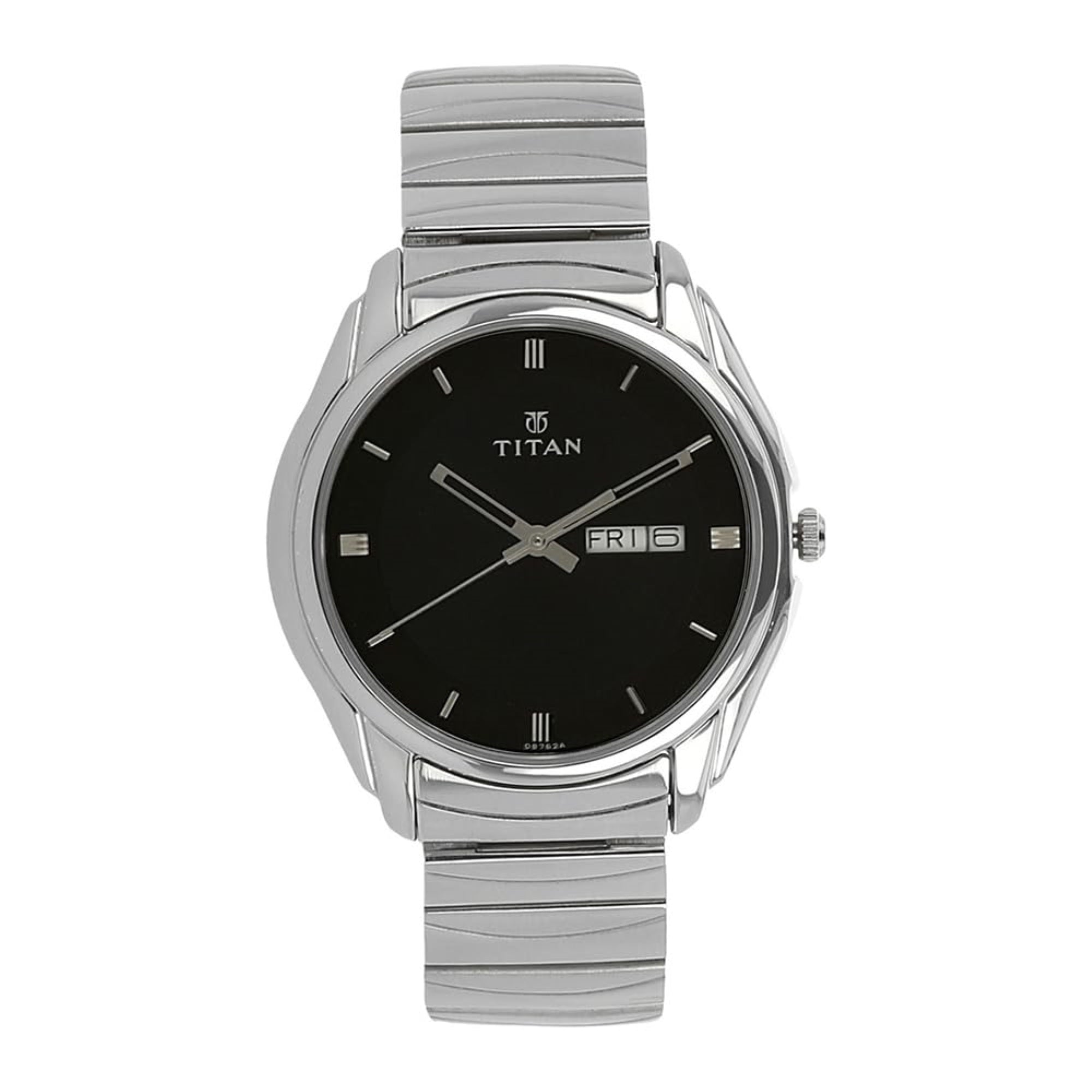 Titan Karishma Analog Black Dial Men's Watch -NK1578SM04