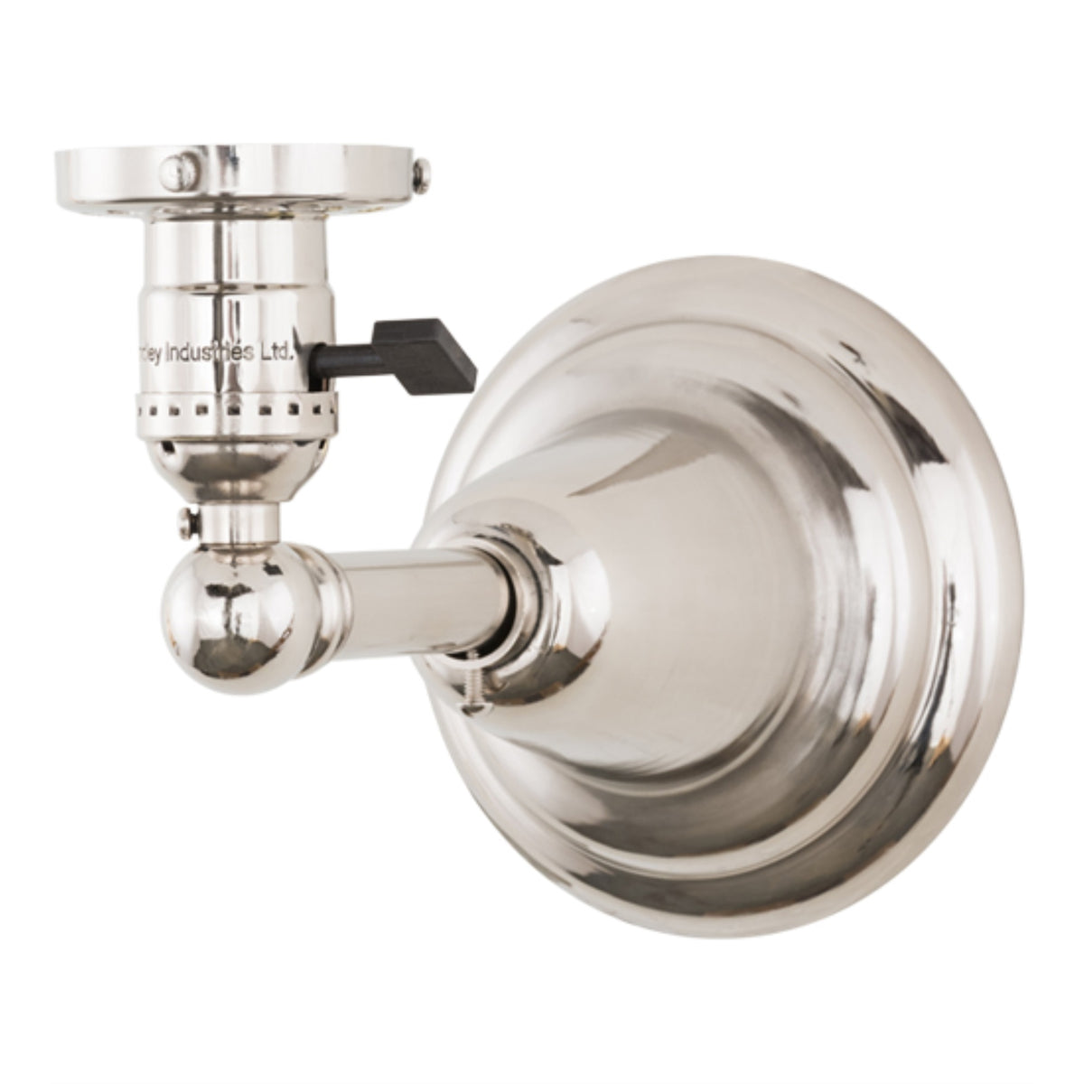 5'W Revival Paddle Socket 1 Lt Wall Sconce Hardware