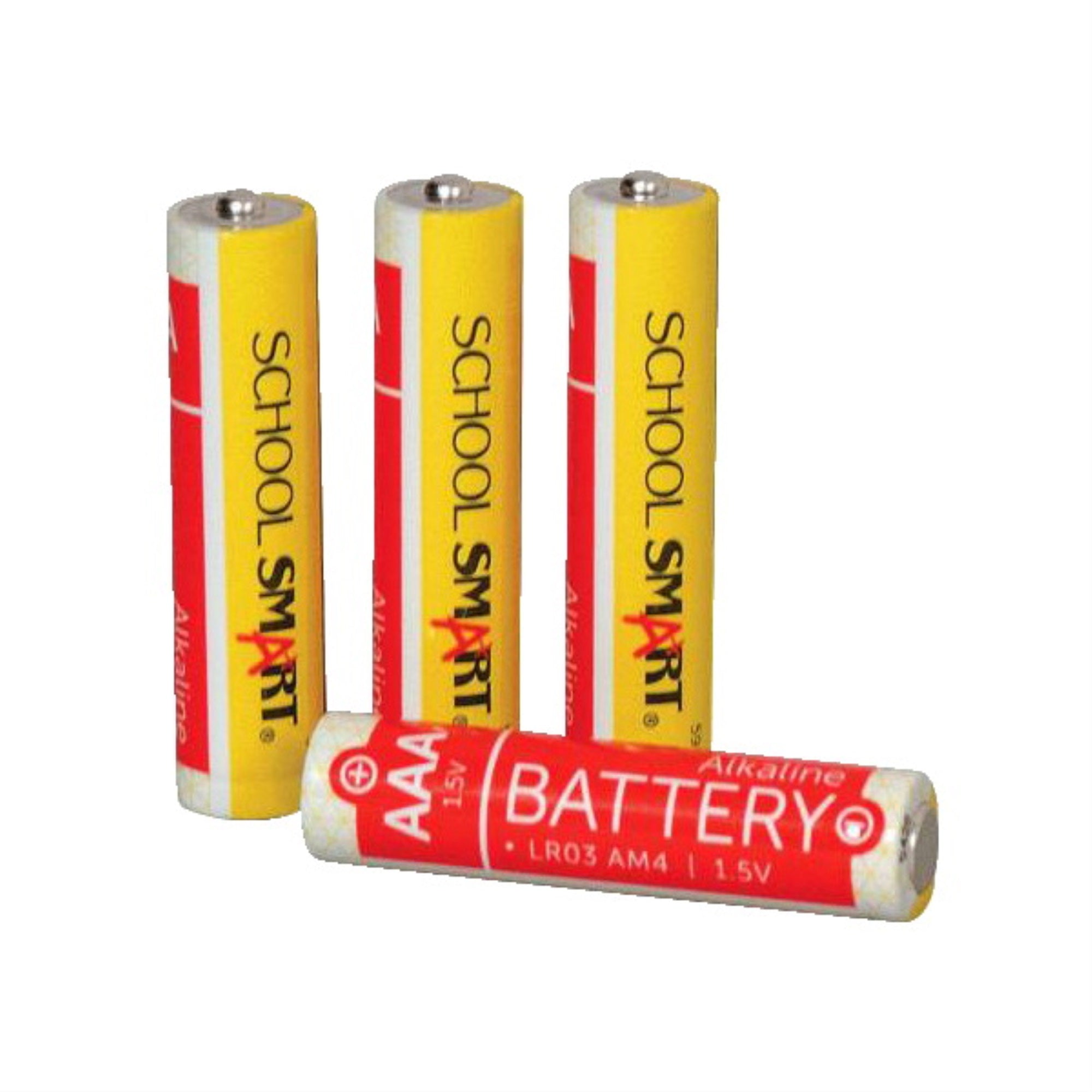 School Smart Batteries Alkaline Aaa, Pack Of 60