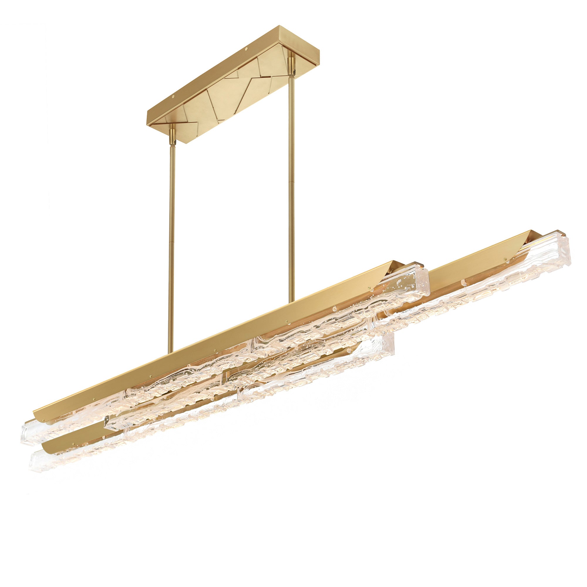 Valira Integrated Led Brass Chandelier