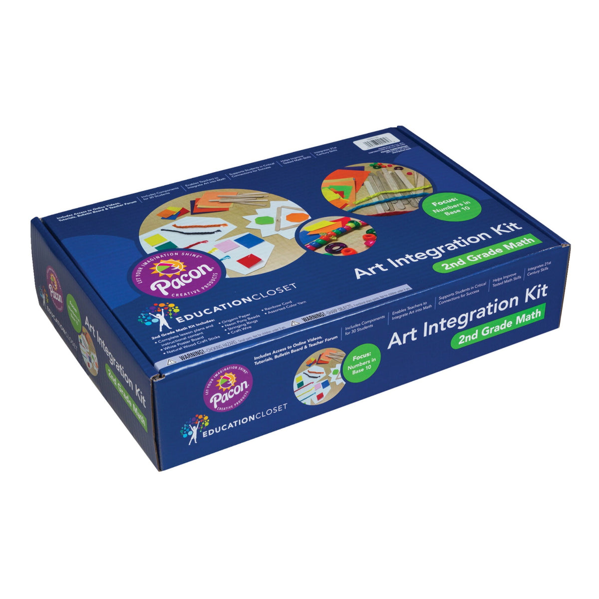 Learn It By Art Art Integration Math Kit: Numbers In Base 10, Grade 2
