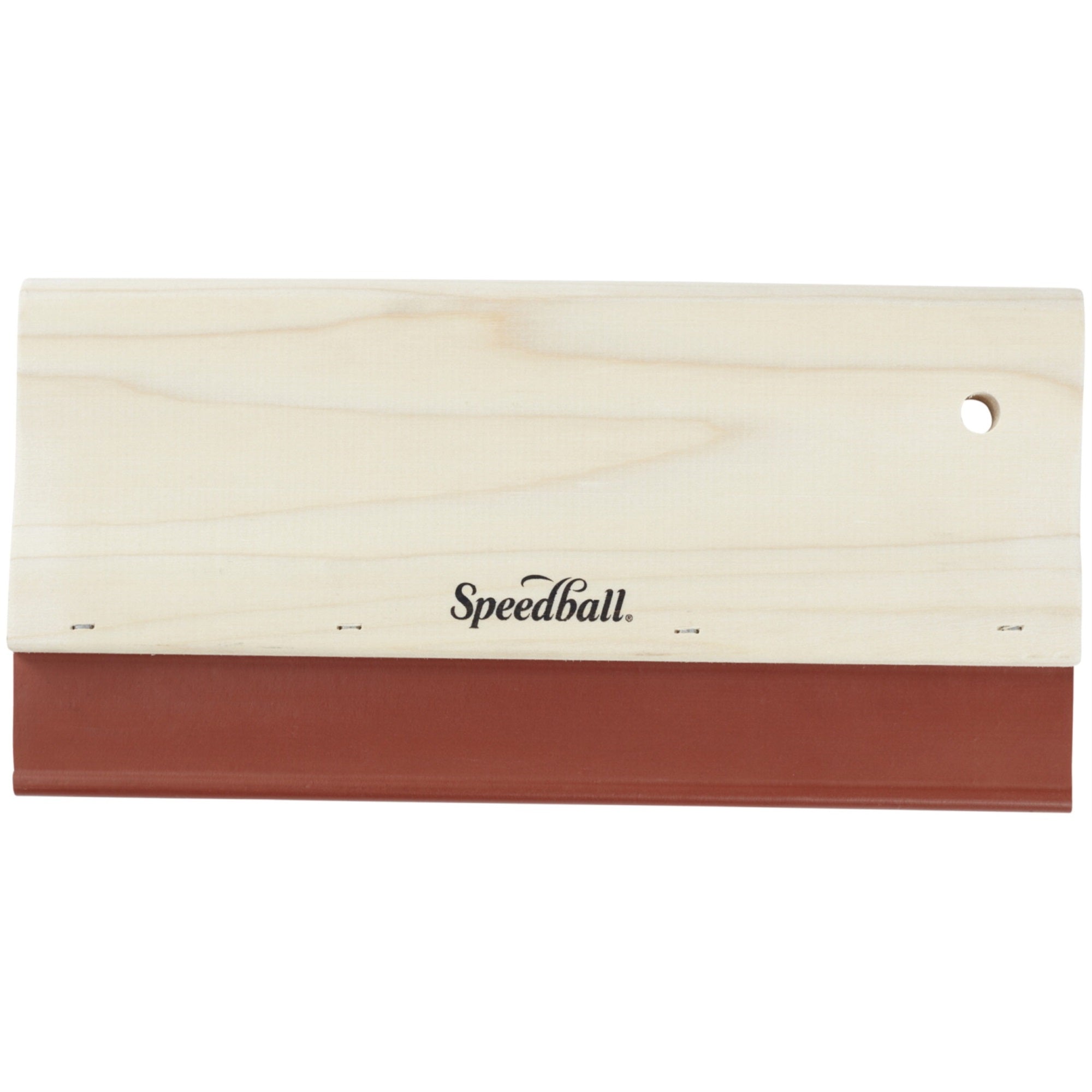 Speedball Fabric Squeegee, Nitrile Blade 65 Durometer Red, 14 Inches