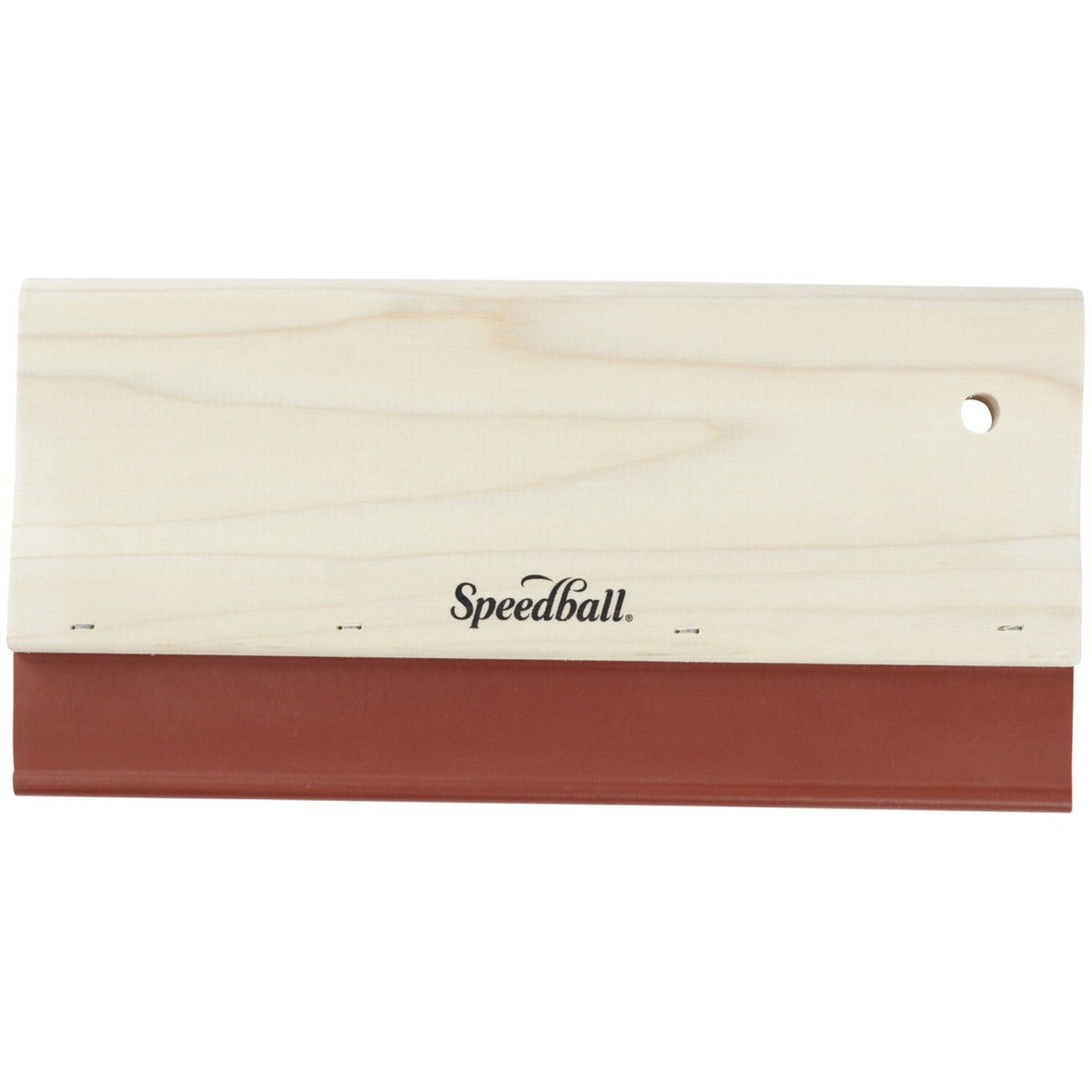 Speedball Fabric Squeegee, Nitrile Blade 65 Durometer Red, 14 Inches
