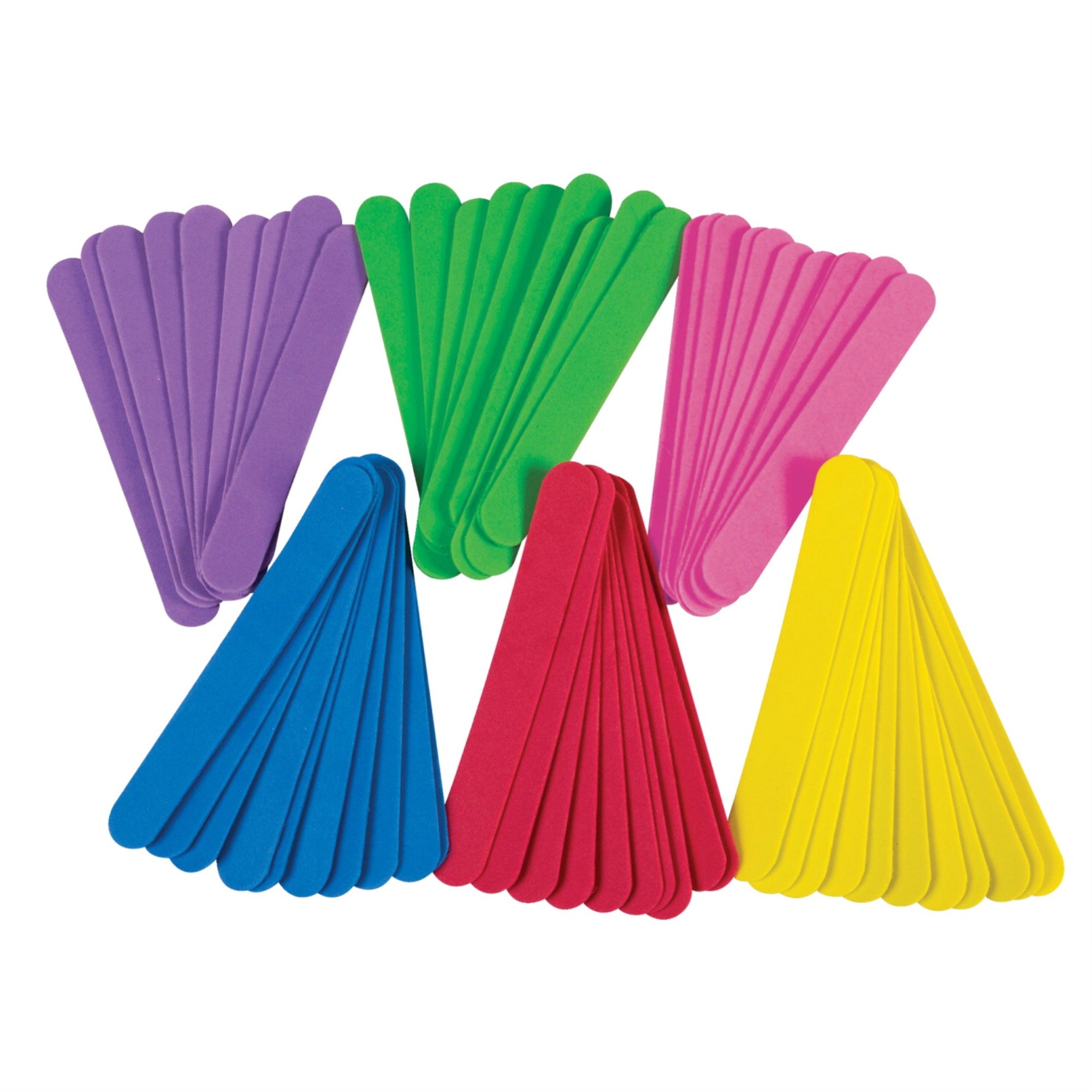 Wonderfoam Jumbo Craft Sticks, Set Of 100