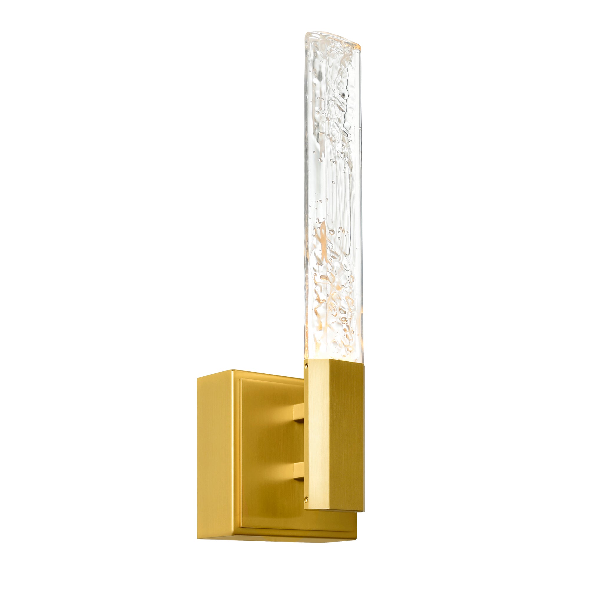 Greta Integrated Led Brass Wall Light