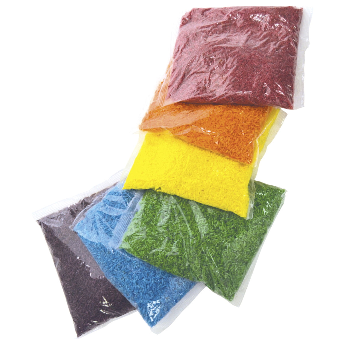 Roylco Colored Rice, 1 Pound, Set Of 6