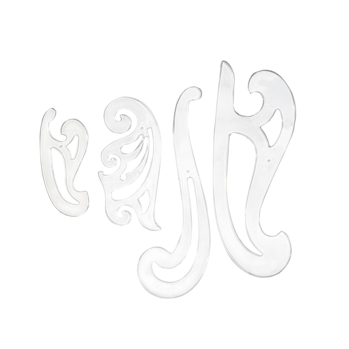 Westcott French Curves, Set Of 4