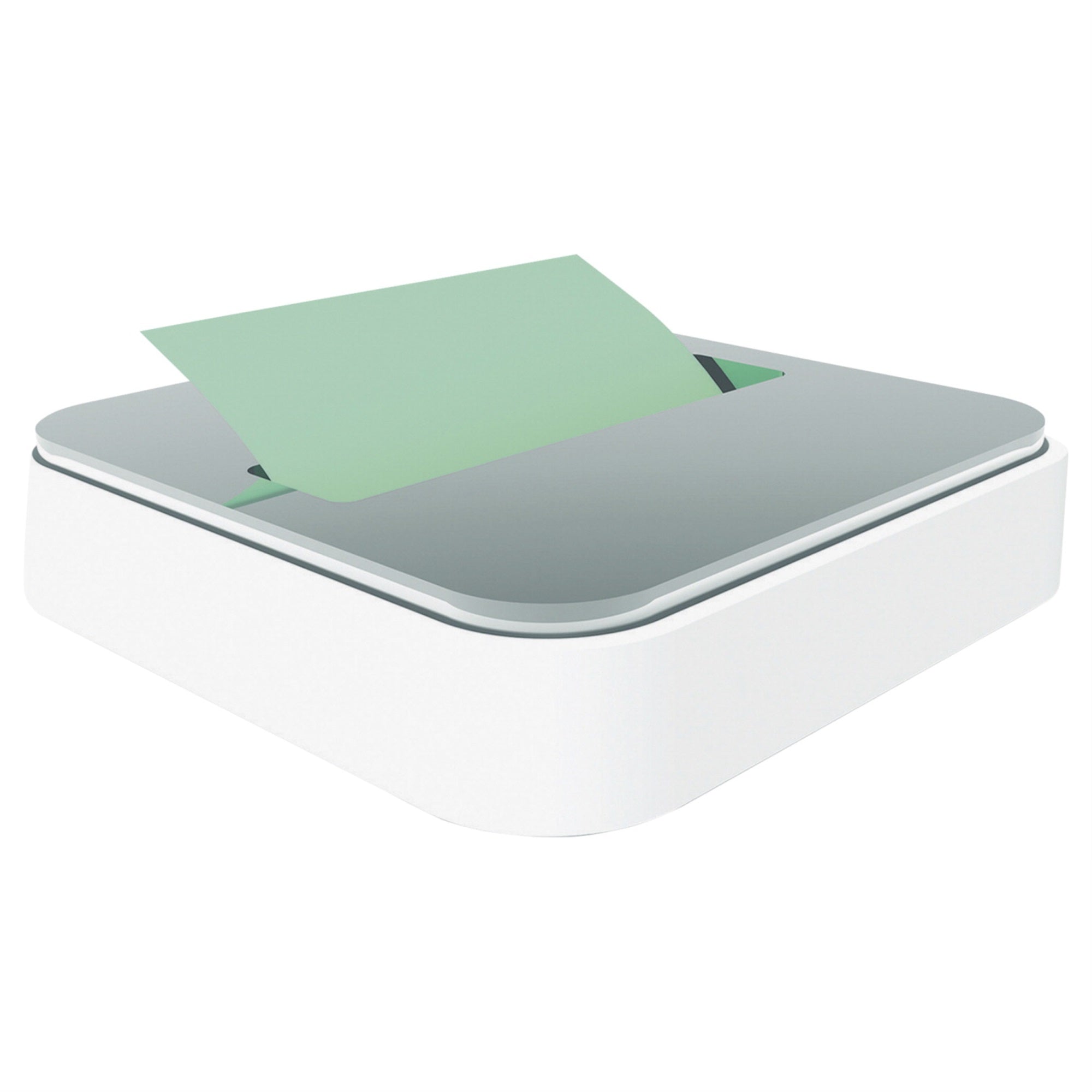 Post-It Steel Top Pop-Up Note Dispenser With 1 Note Pad, White
