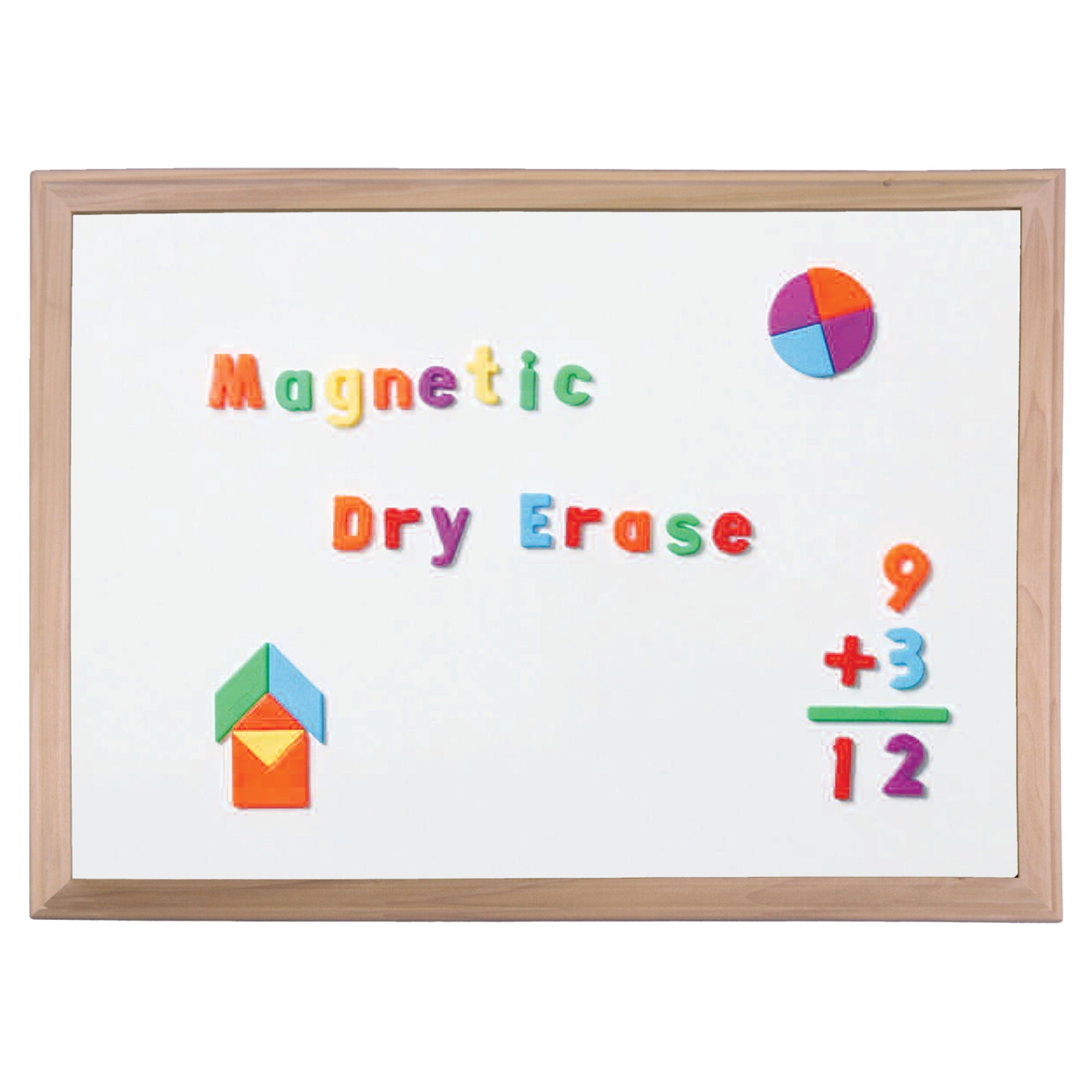 Flipside Framed Magnetic White Dry Erase Board, 18 X 24 Inches