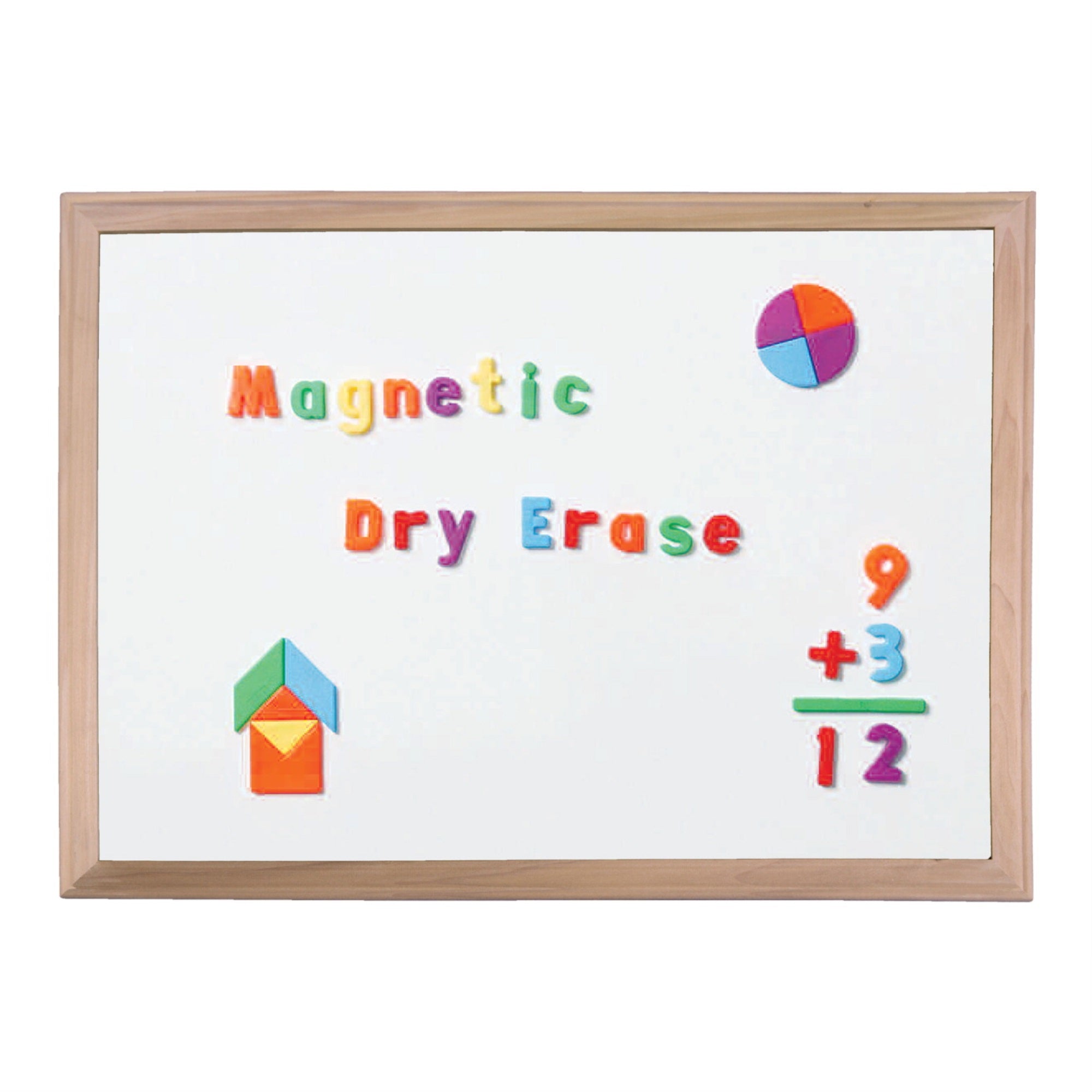Flipside Framed Magnetic White Dry Erase Board, 24 X 36 Inches