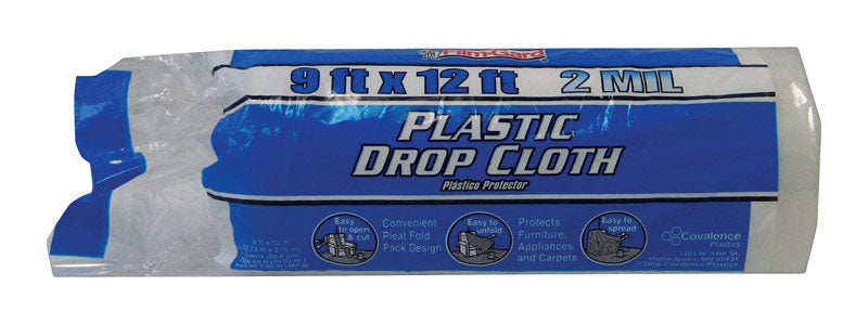 Dropcloth 9'X12' 2Mil (Pack Of 1)