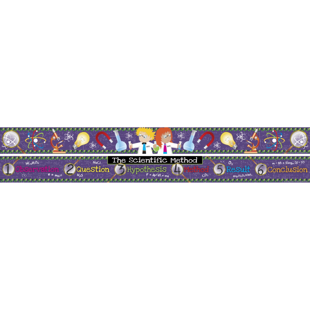 Barker Creek Science Themed Border, 3 X 35 Inches, Pack Of 12