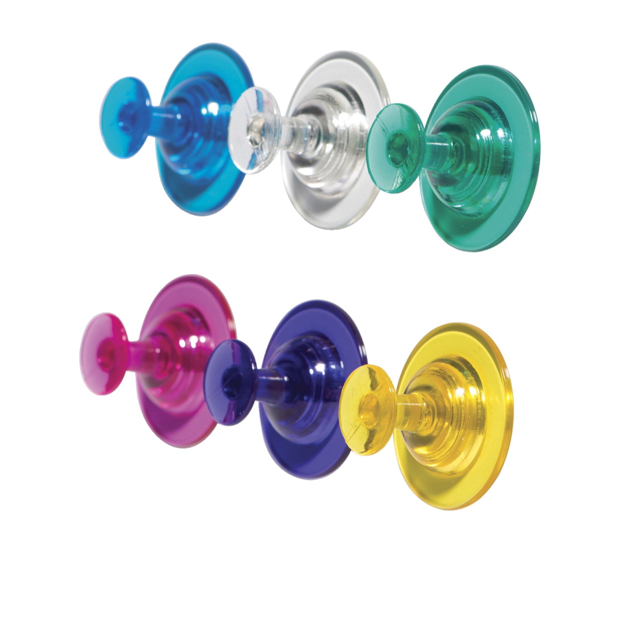 Dowling Magnets Hero Magnets, Big Push Pins, Set Of 6