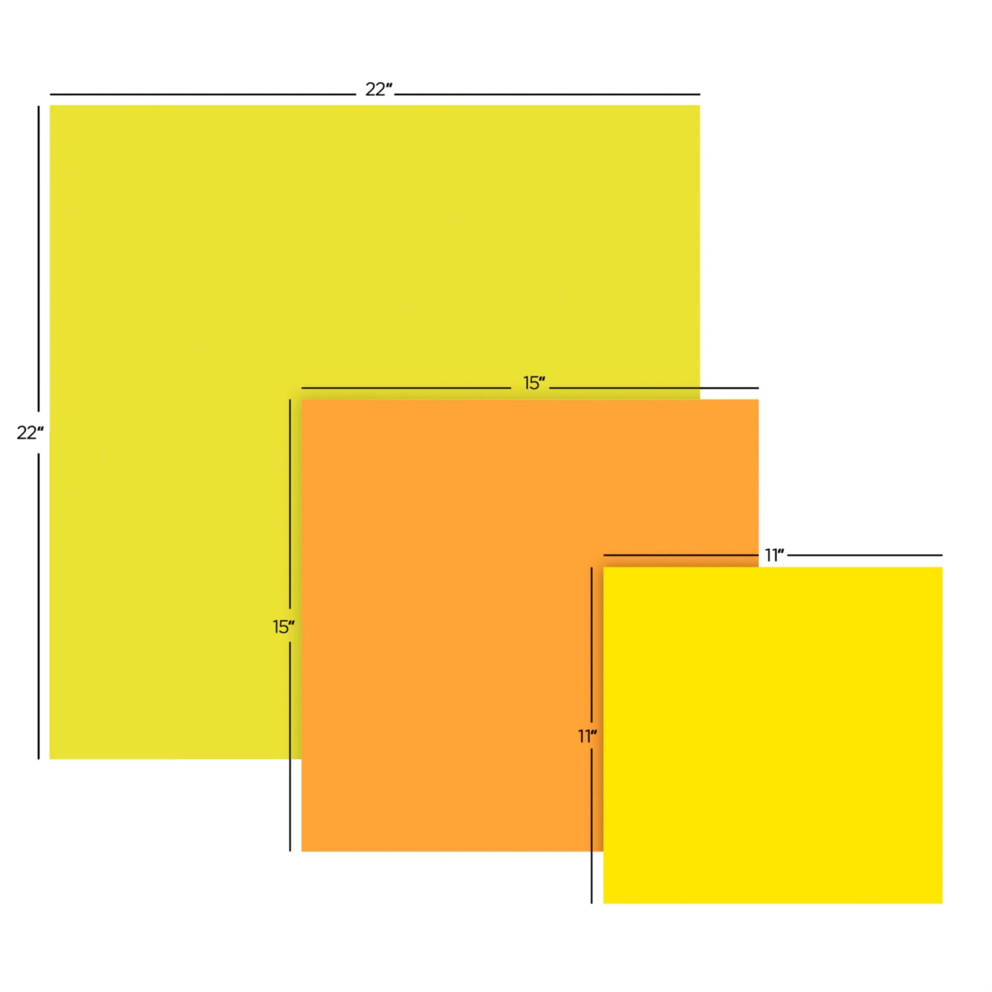 Post-It Super Sticky Big Notes, 11 X 11 Inches, Bright Yellow, 30 Sheets