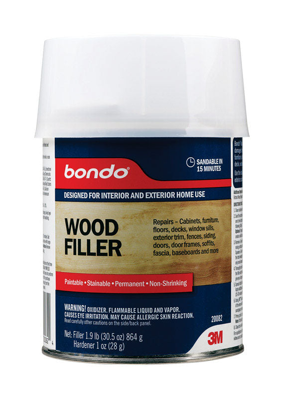 Wood Filler Medbrwn Qt (Pack Of 1)