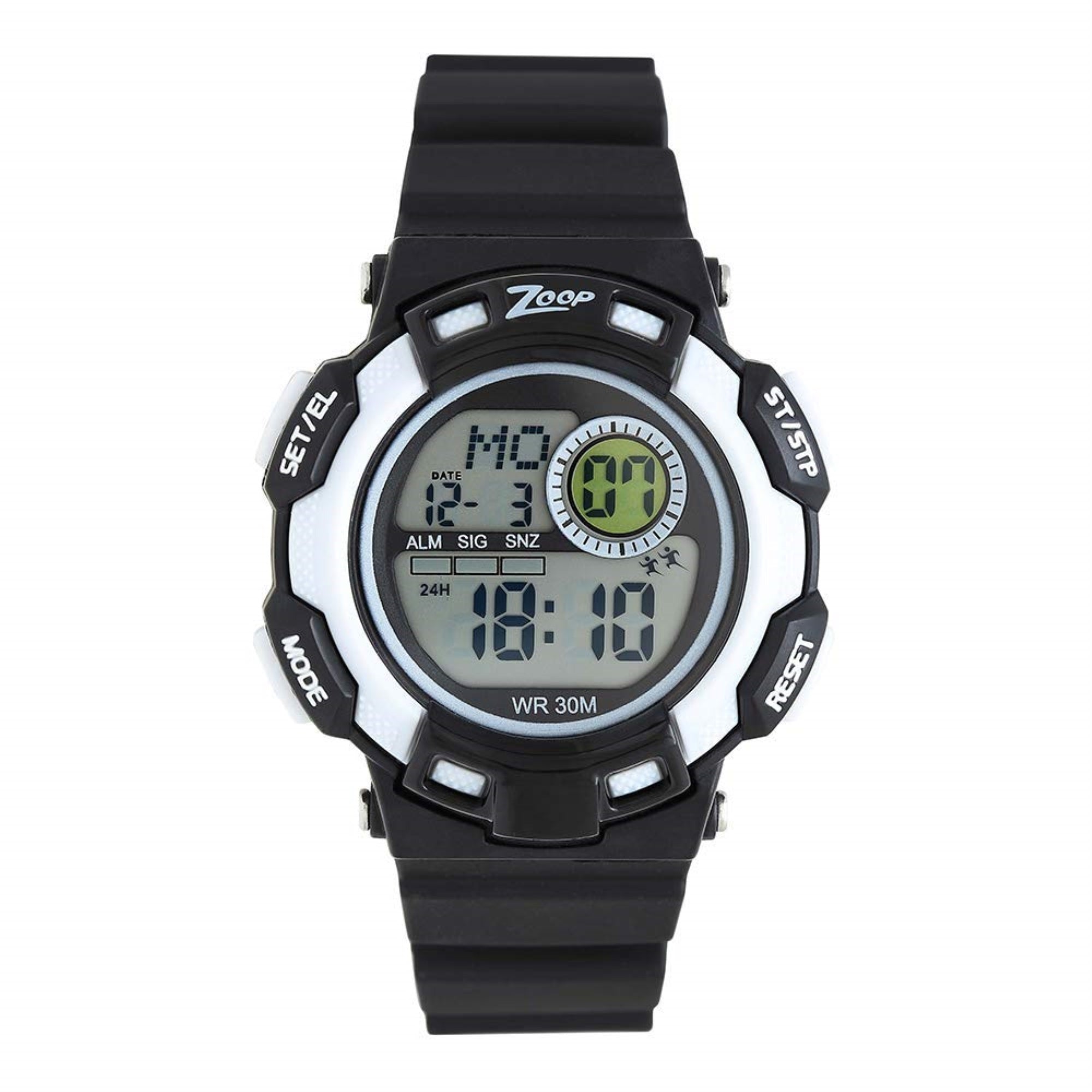 Zoop Kids Digital Watch - 16009PP01_Grey_Free Size