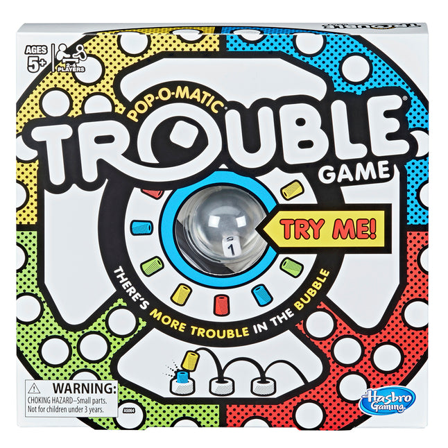 Hasbro Trouble Pop-O-Matic Game