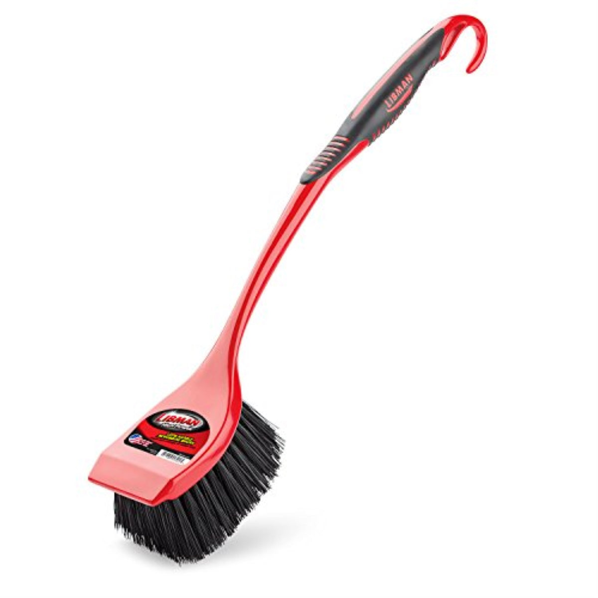 1605104 Utility Brush Long Hndle Libman 2.75 In. W Polypropylene Handle Long Handle Scrub Brush (Pack Of 6)