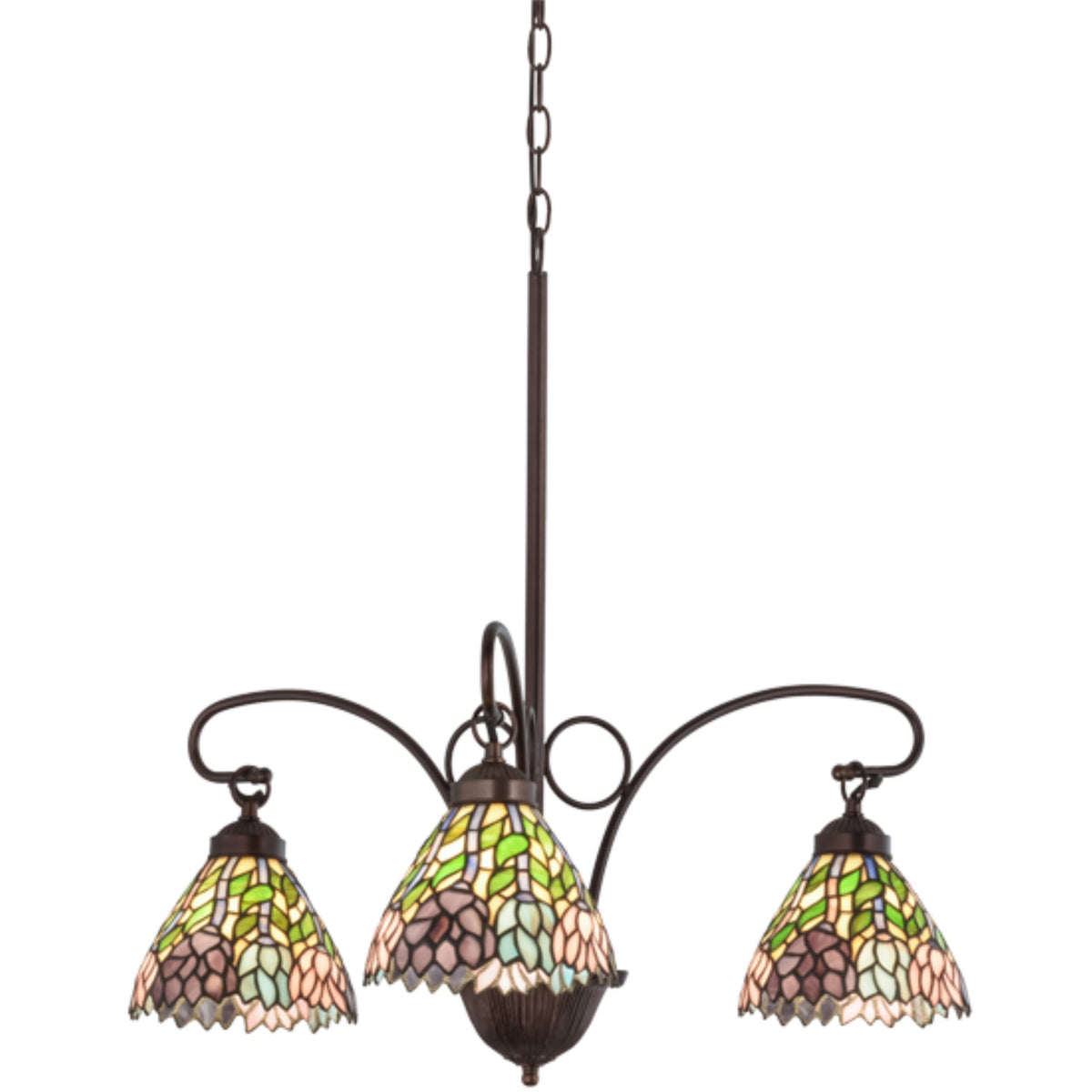 28'W Wisteria 3 Lt Chandelier