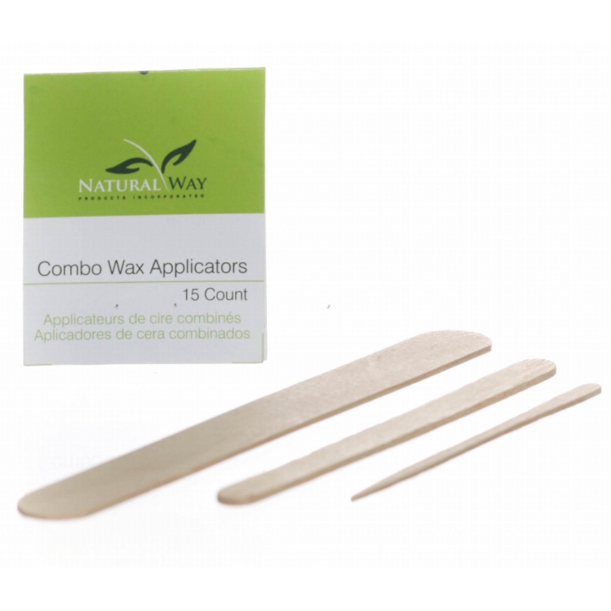 Combined Wax Applicators (5 Eyebrow, 5 Facial, 5 Body)