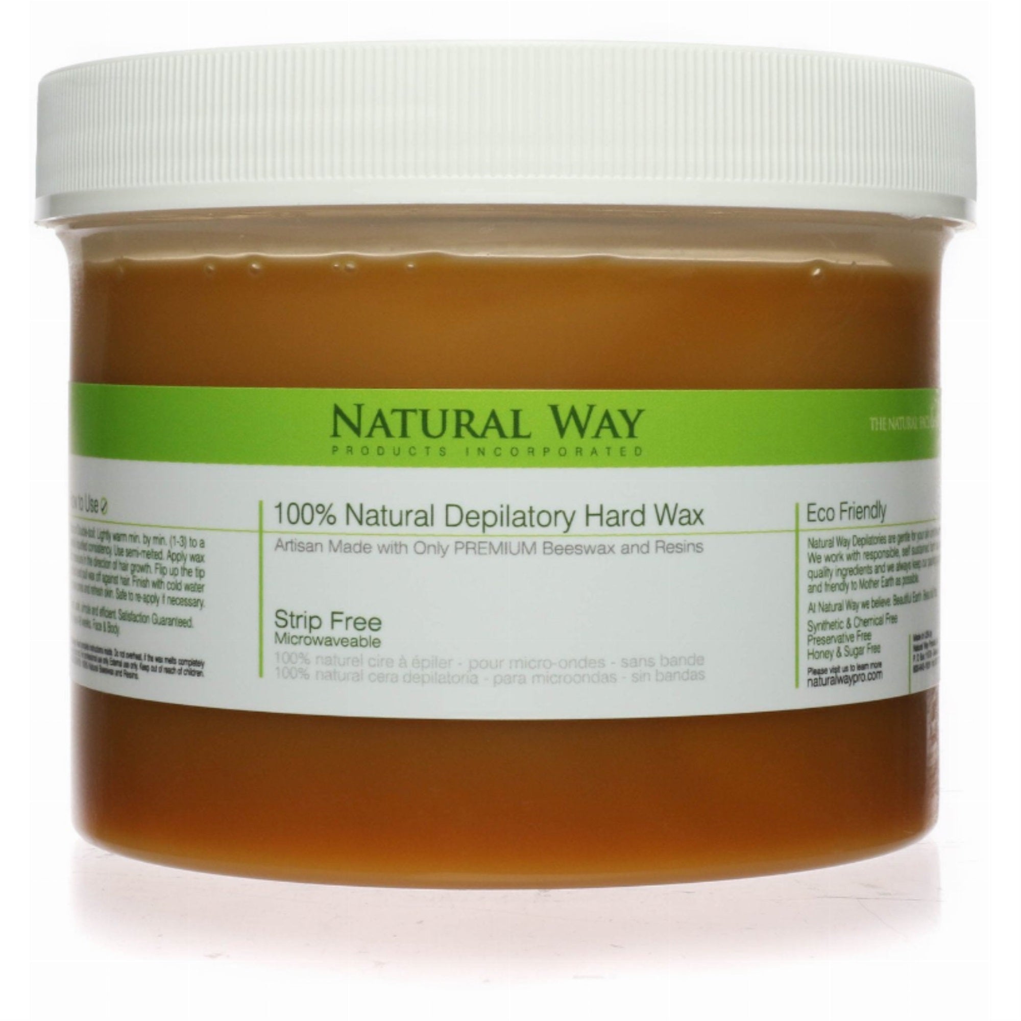 Natural Way Hard Wax: Face & Body Waxing Microwaveable
