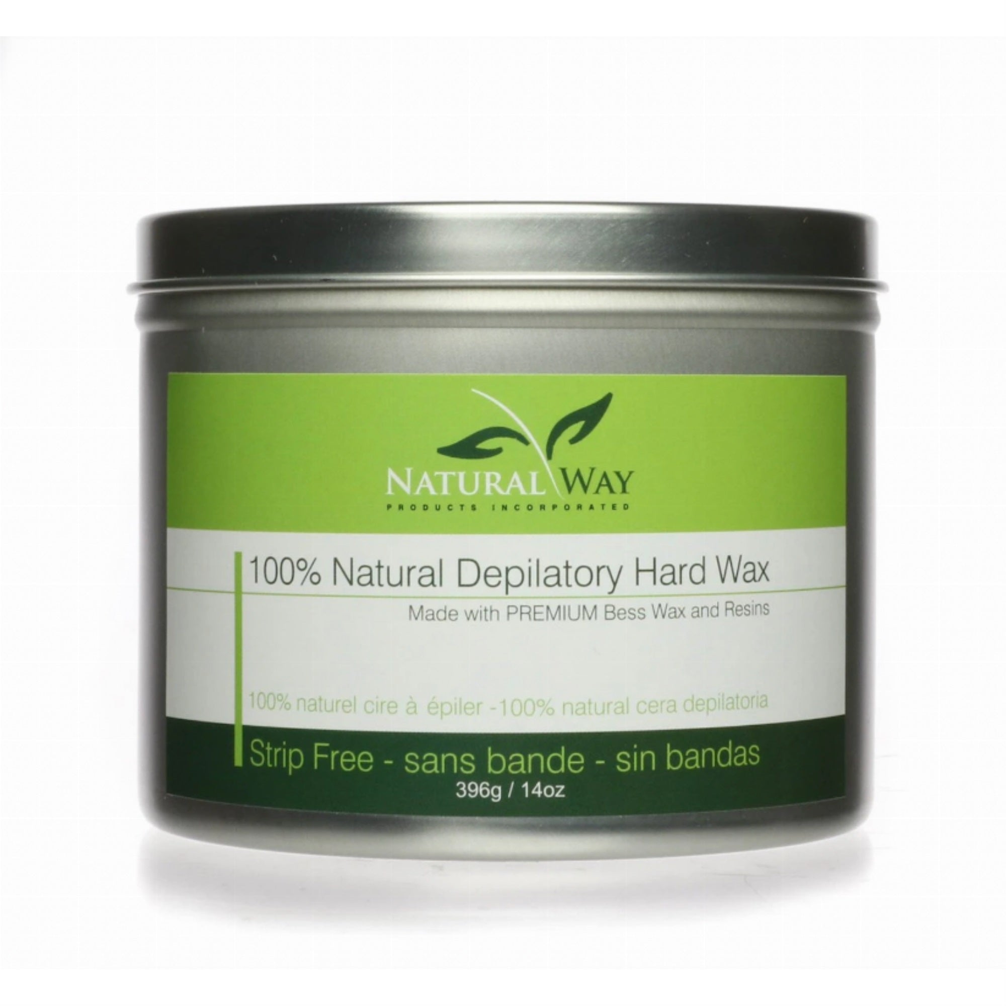 Natural Way Hard Wax: Face & Body Waxing Universal Can