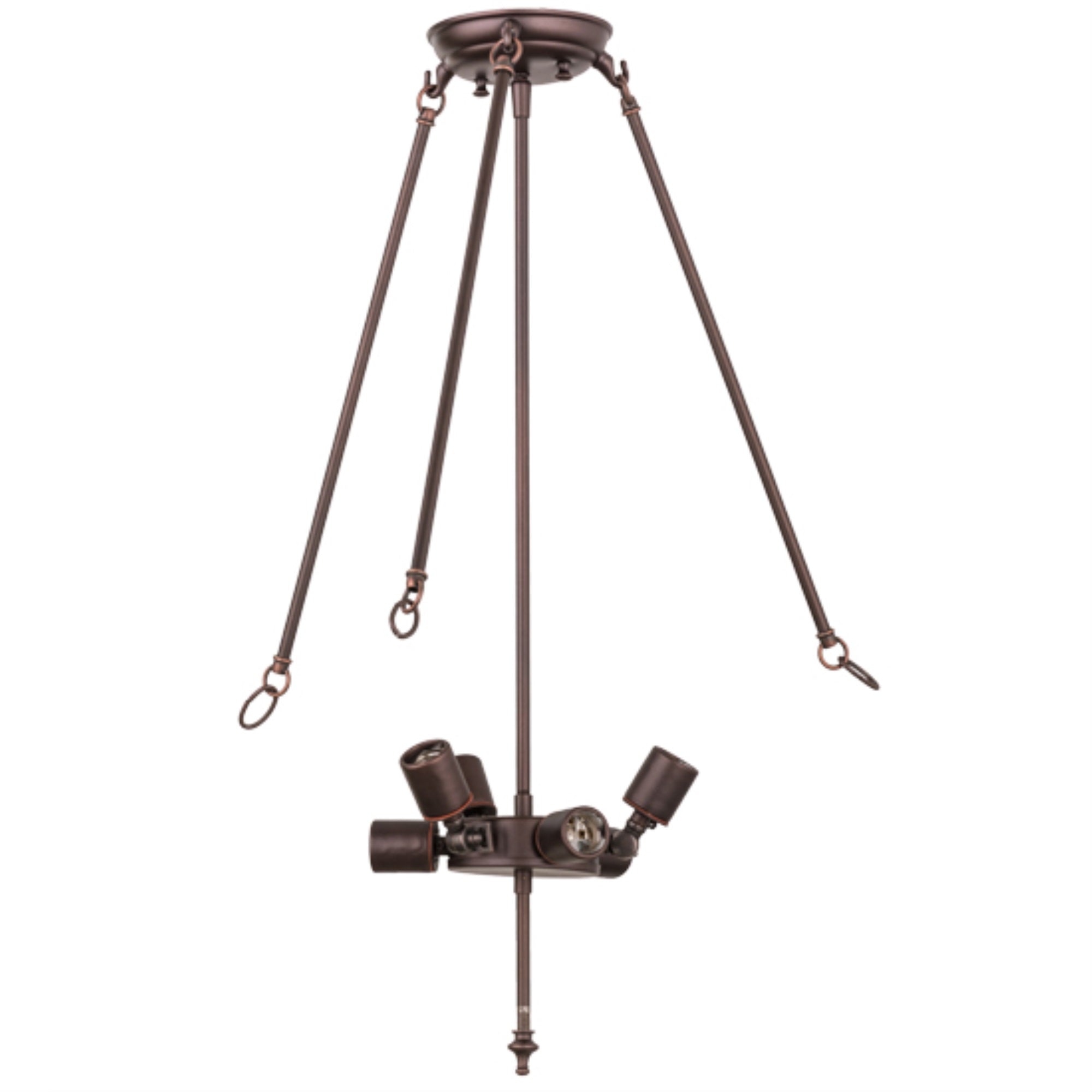 22'W 6 Lt Semi-Flushmount Hardware