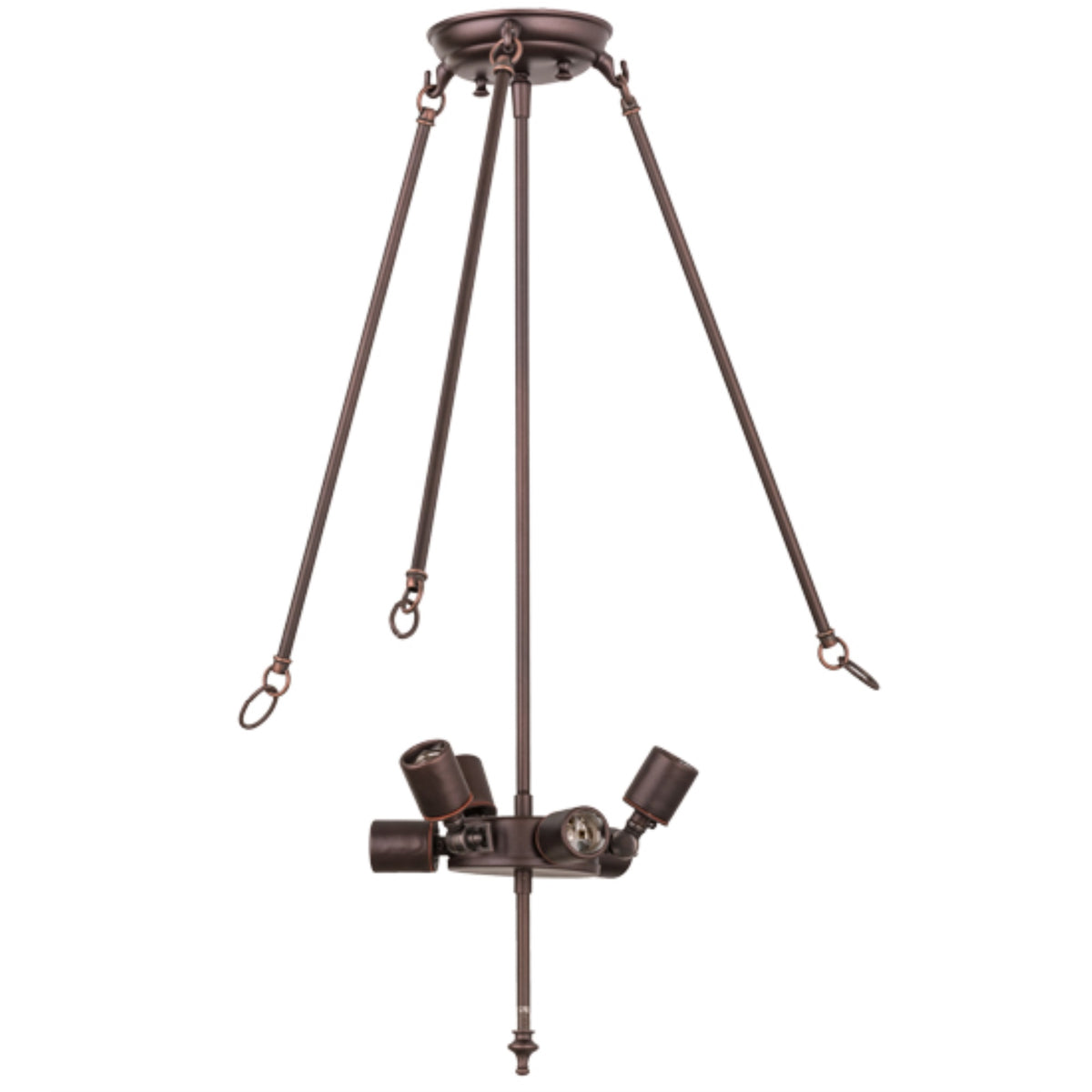 22'W 6 Lt Semi-Flushmount Hardware