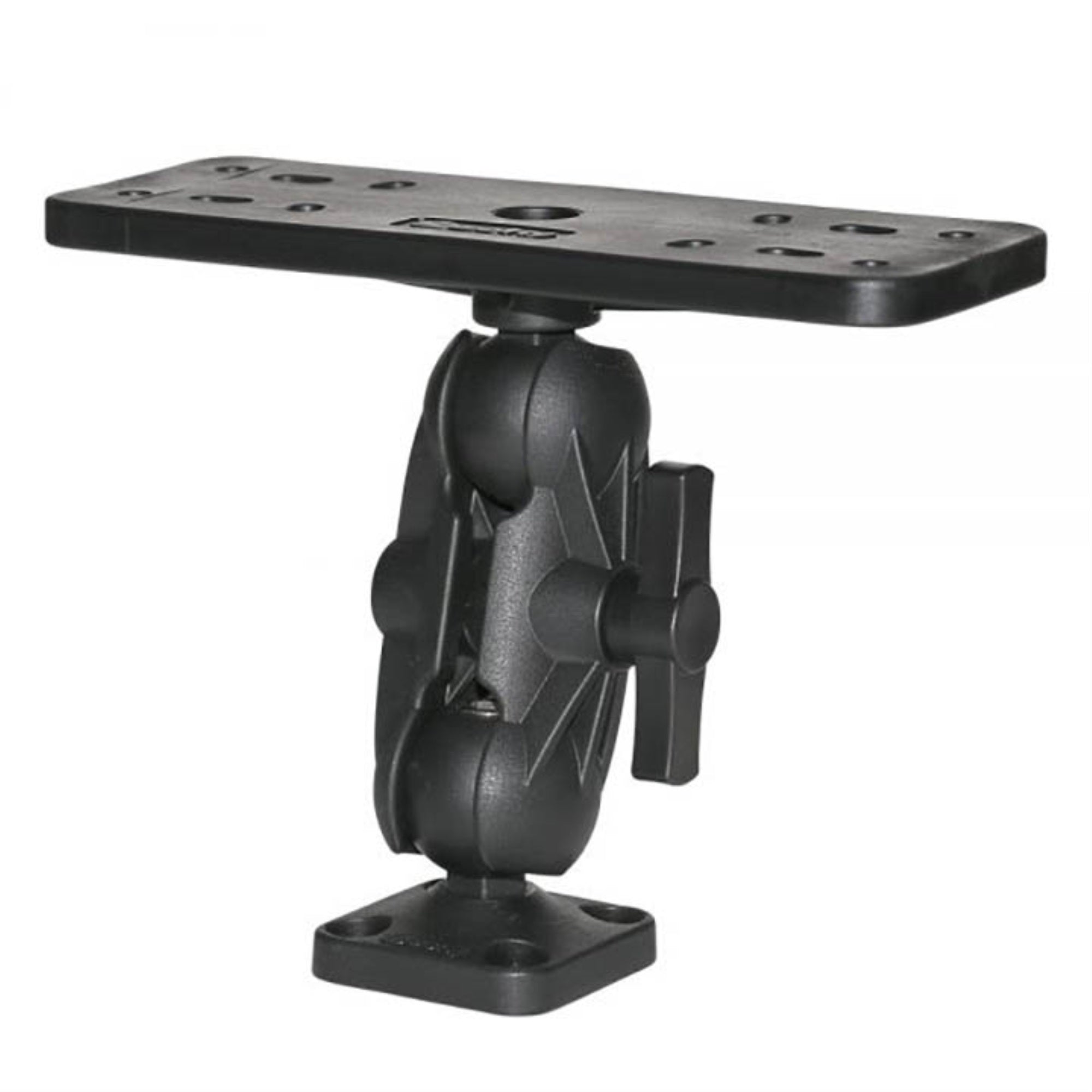 Scotty 1-1/2' Ball Mount With Fish Finder & Universal Mounting Plate