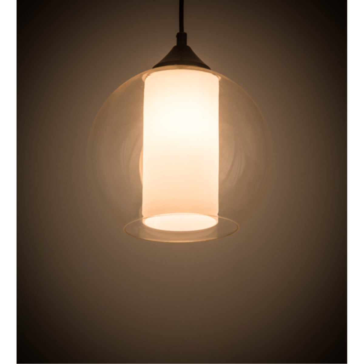 9.5'W Bola Cilindro Pendant