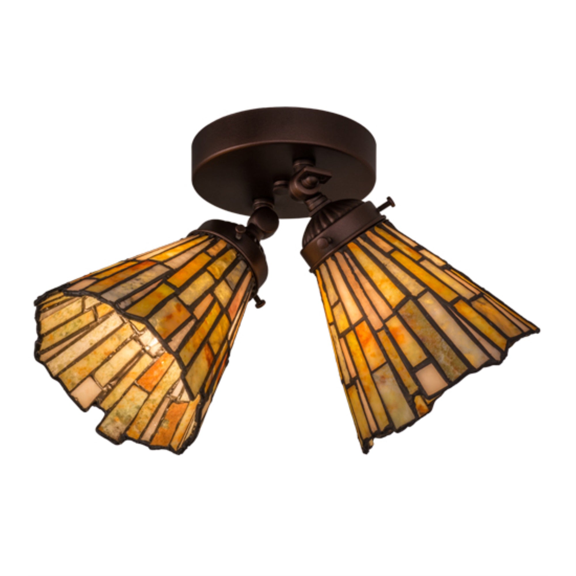 10-15'W Delta Jadestone 2 Lt Flushmount