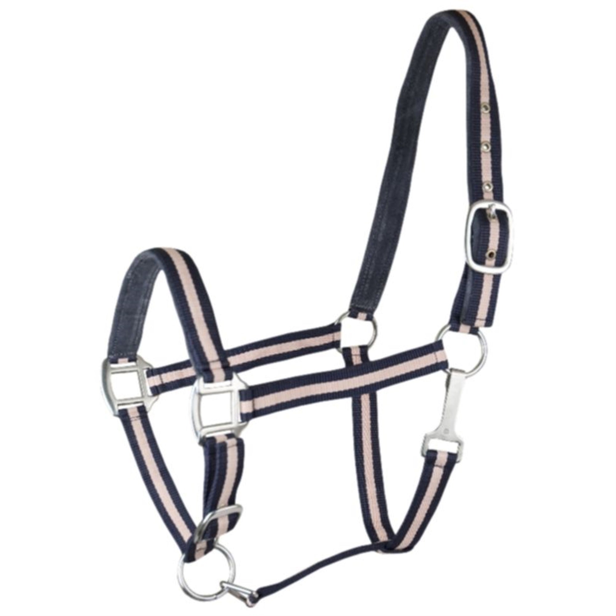 Gatsby 2-Tone Suede Padded Nylon Halter