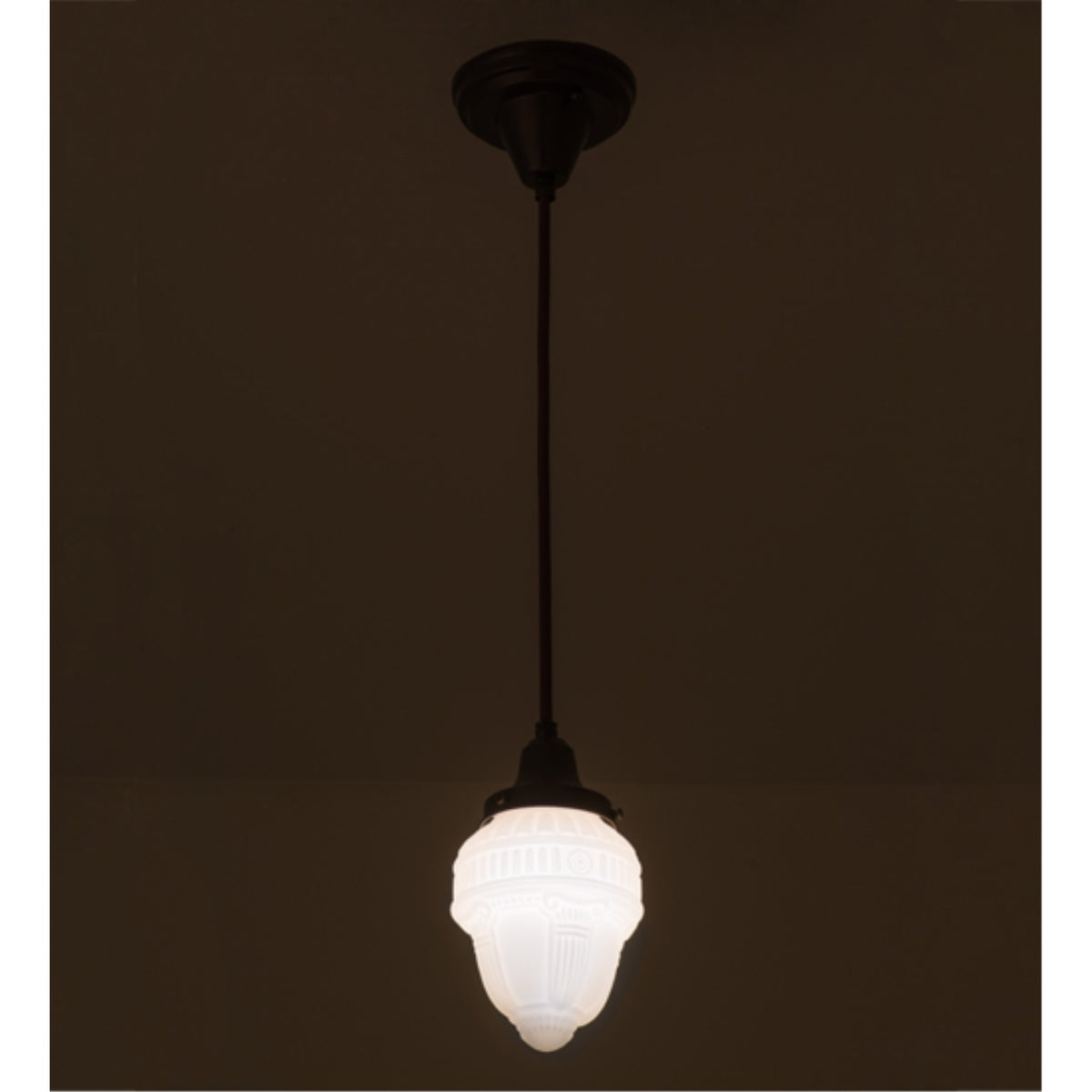 5'W Revival Schoolhouse W/Colonnade Globe Mini Pendant