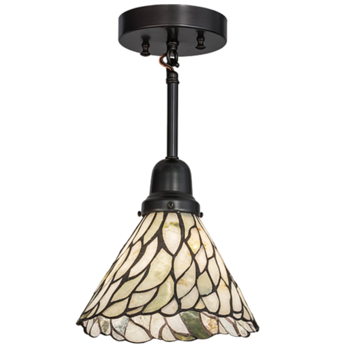 8'W Willow Jadestone Mini Pendant