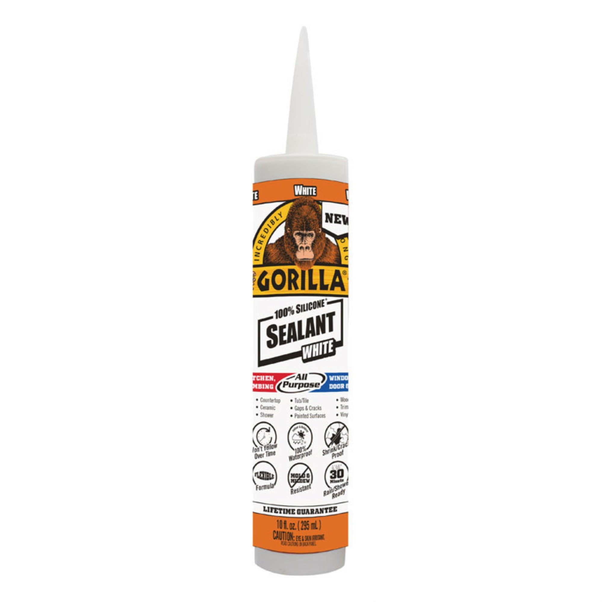 Gorilla Caulk Wht 10Oz (Pack Of 12)