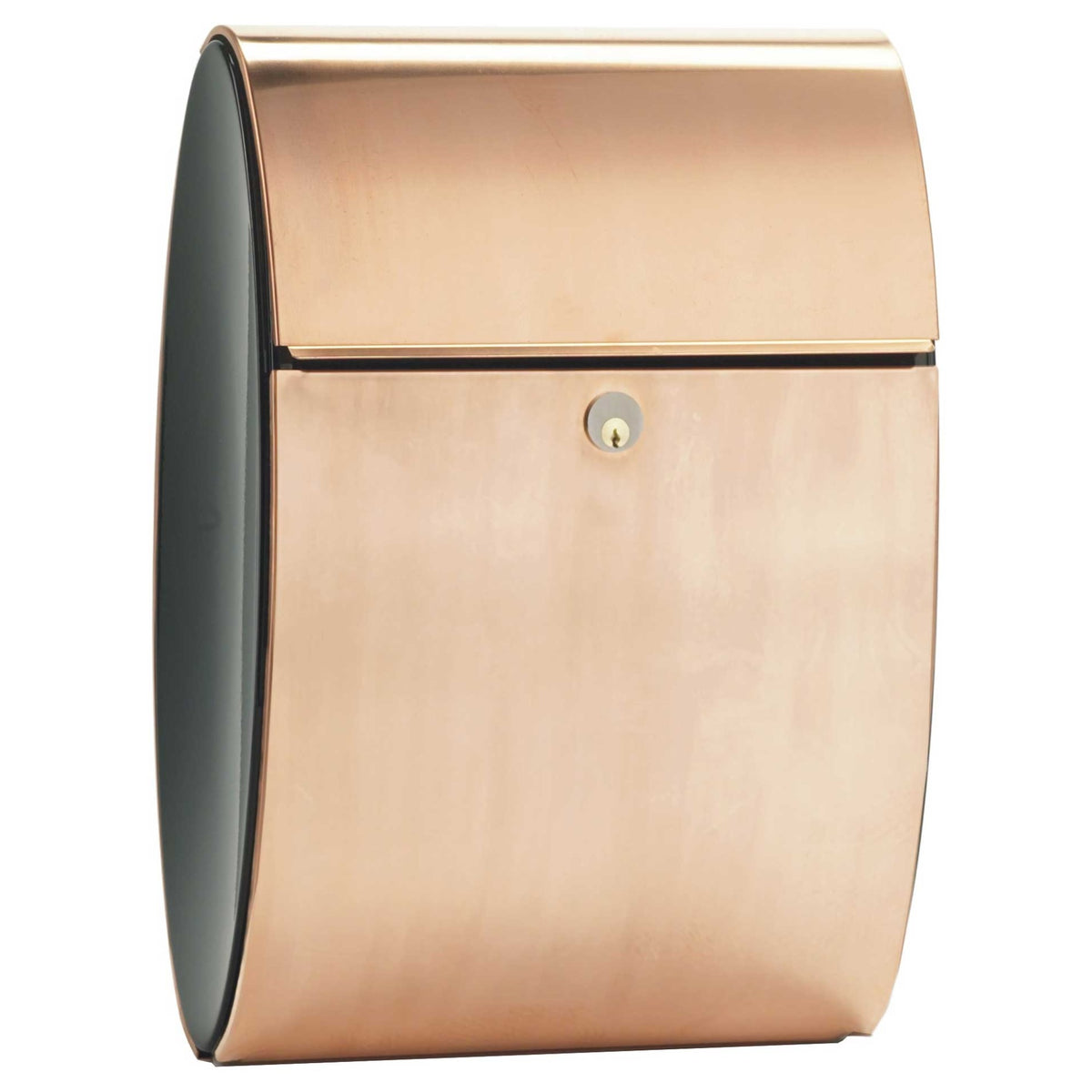 Allux Series Mailboxes Ellipse In Copper Color