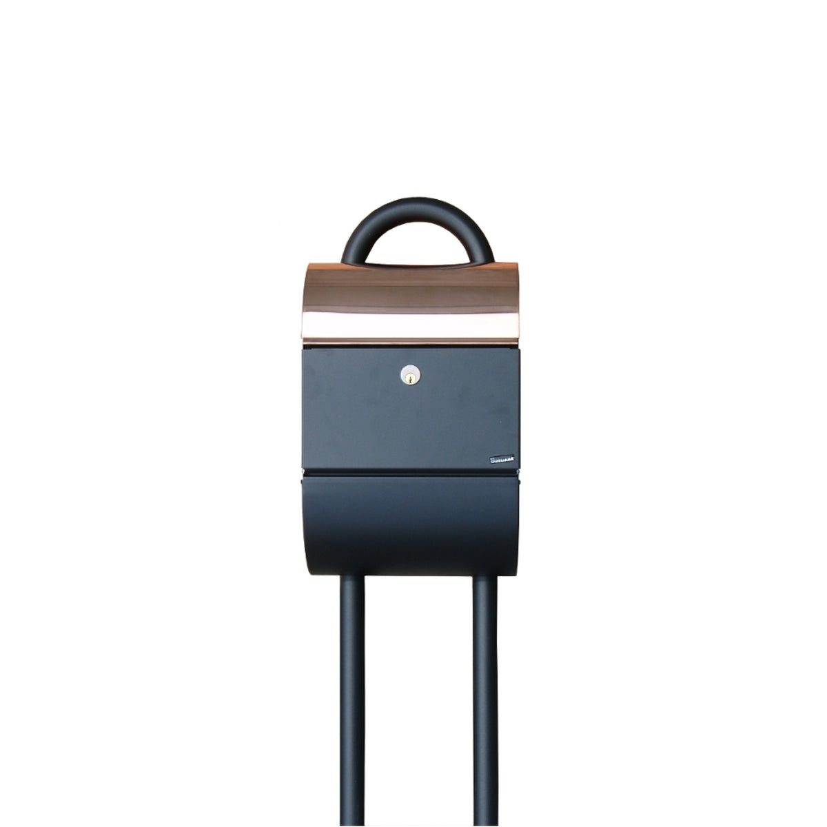 Allux Series Mailboxes Allux Stand Post In Black Color