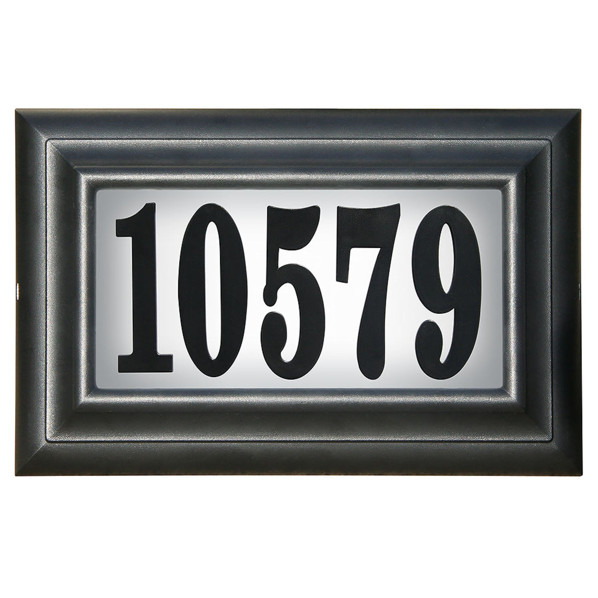 Edgewood Classic With Led Lights 'Do It Yourself Kit' Polymer Frame Lighted Address Plaque