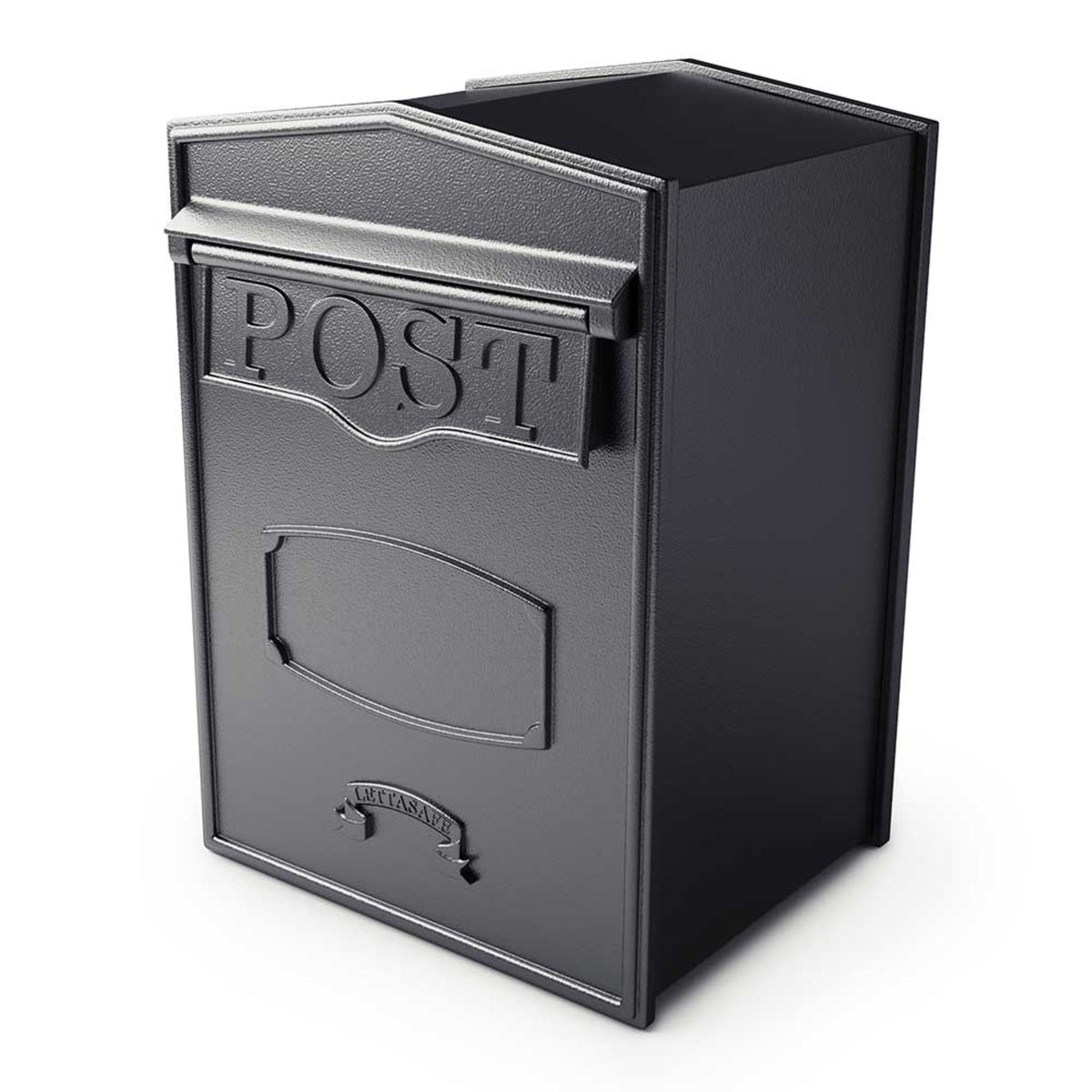 Bloomsbury Rear Retrieval Mailbox (Black Color)