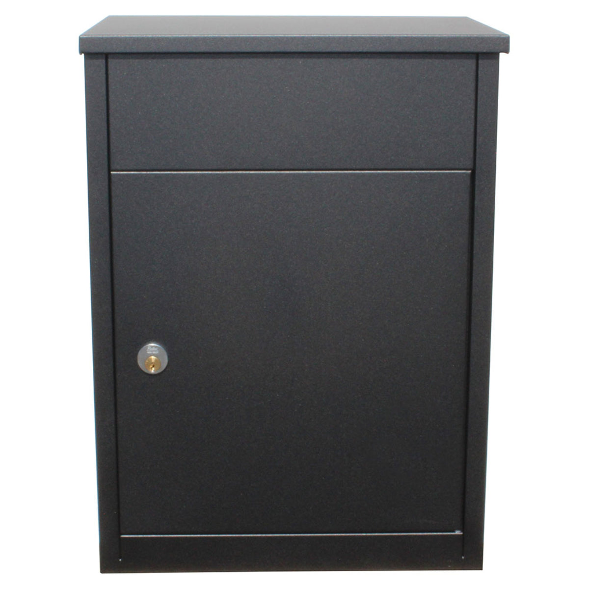 Allux Series Mailboxes Allux 500 (Wall Mount Mail/Parcel Box) In Black Color