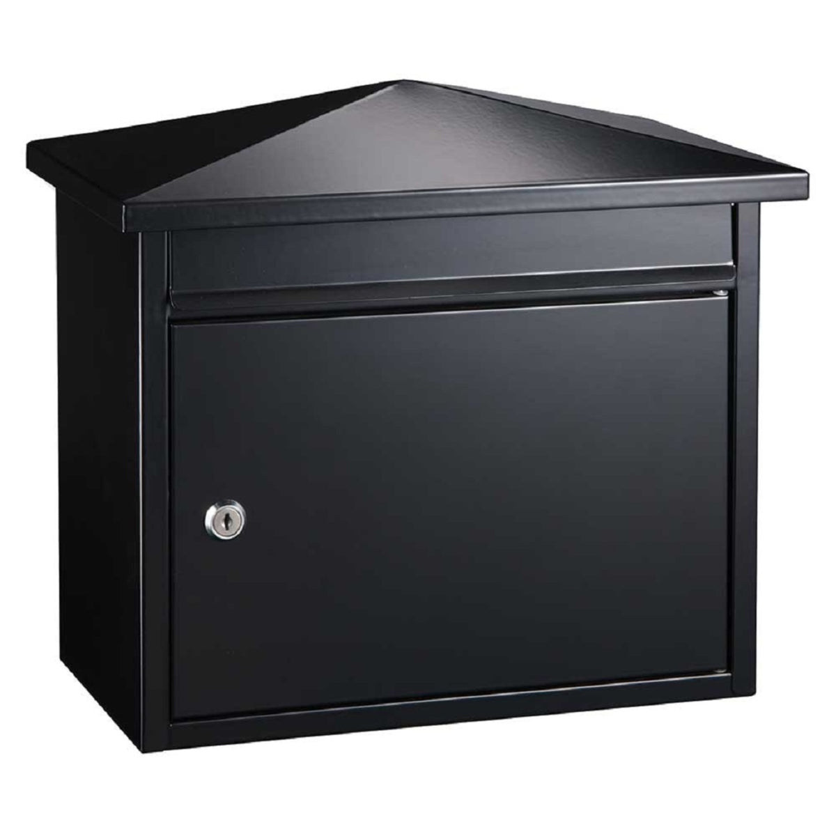 Summit Locking Mailbox, Black Color