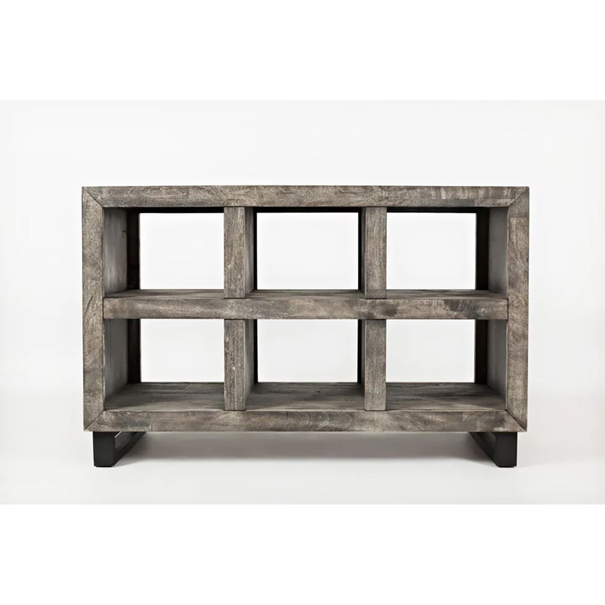 Mulholland Drive Modern Distressed Solid Wood 47' Sofa Table